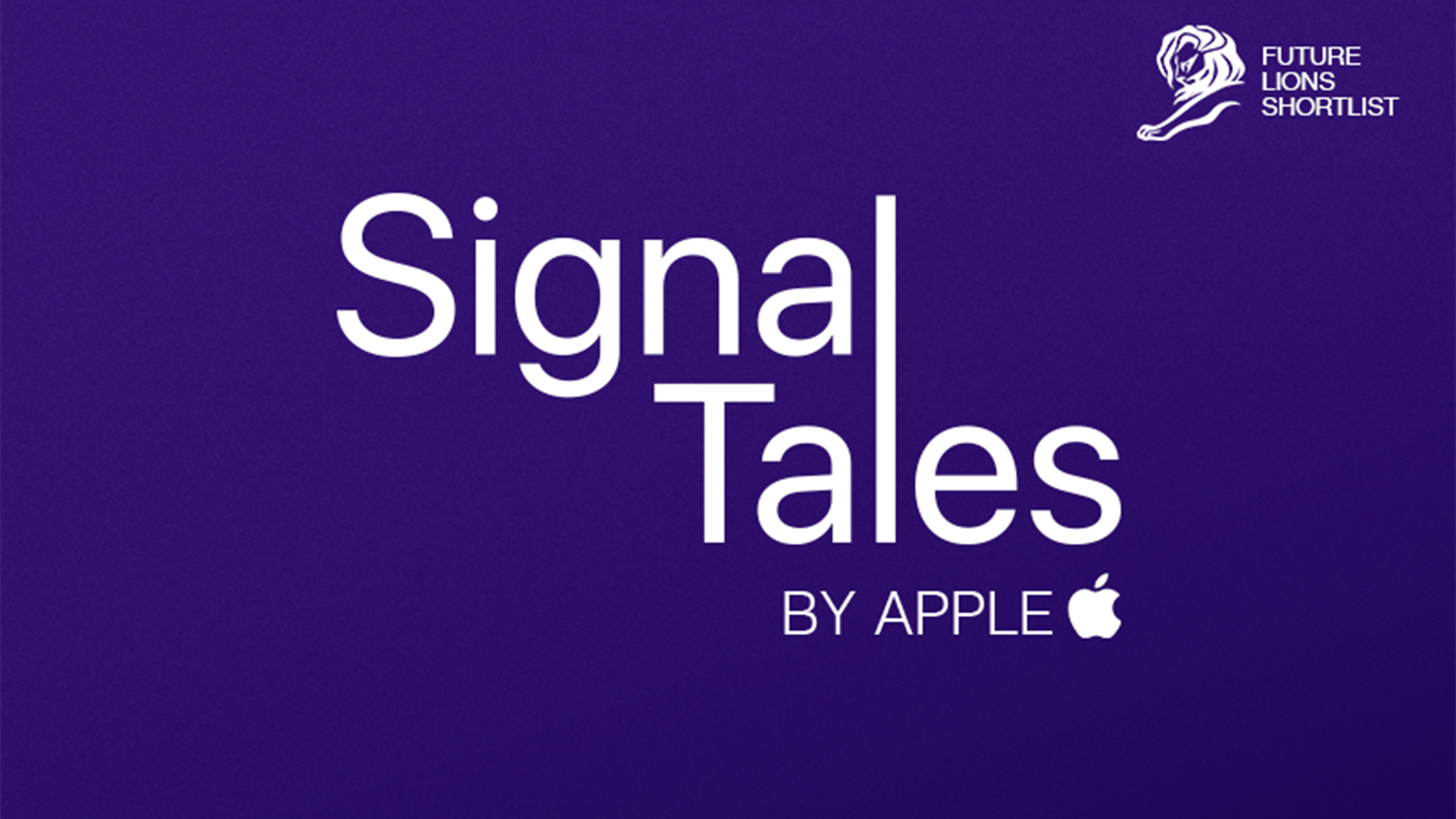 SIGNAL TALES — APPLE